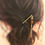 和の心🌸はちみつ玉と黄金タッセル  