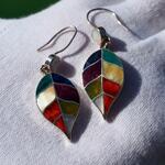 Single leaf Earrings　S 950 ❀ tropical　28