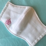 マスク　アイヌ刺繍