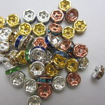 ◆EC◆ﾛﾝﾃﾞﾙ平型6ｍｍ50個色々