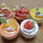 ミニケーキのプッシュﾋﾟﾝ　５個セット