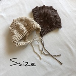 まーるいぽこぽこボンネット Ssize