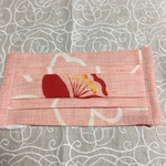 浴衣の反物で作ったマスク