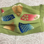 浴衣の反物で作ったマスク