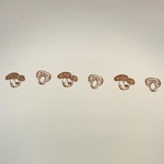 きのこセットはんこ