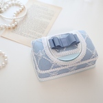 リボン刺繍ウェットティッシュケース