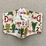 立体マスク　カエル柄　大人用