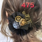 No.475 クラシカル エレガントな ポニーフック ヘアクリップ ブローチ ピン ハットピン