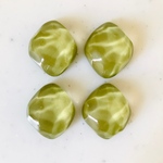 Clear Green Water Dome Oval Cabochons