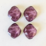 Clear Purple Water Dome Oval Cabochons