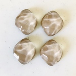 Clear Grey Water Dome Oval Cabochons