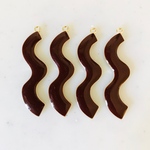 Red Wave Pendant Tops