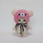 クマさん(クリーム白)