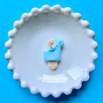 食べかけくまアイスキャンディ当たり！！【ピアス/イヤリング/ネックレス】