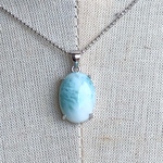【SALE★30％OFF】天然石:ラリマーのネックレス
