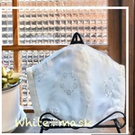 ♡White マスク（刺繍）