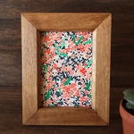 ミニ額イラスト