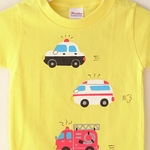 kimi…様専用 キッズプリントはたらく車Tシャツ 100 黄色