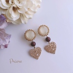 ＊ハートキャッチ2way(ピアス・イヤリング・チタンピアス)＊