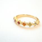 天然石のアミュレット pinky ring *゜