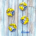 🆕【ビーズ】yellow flower beads Ⅱ