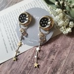 vintage moon ﾎﾞﾀﾝﾋﾟｱｽ  ﾎﾞﾀﾝｲﾔﾘﾝｸﾞ