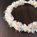 専用ページ☆花かんむり☆ホワイト ピンク シルバー