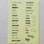 Diary Stickers　(Party)
