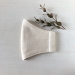 🌿【子供用マスク】国産オーガニックダブルコットン🌿【お得な3点セット】一点物・オフホワイトカラー