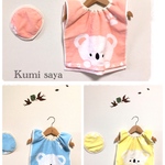 コアラちゃんタオルエプロン0歳〜4歳１枚1100円