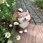 柴犬植木鉢　柴2