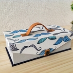 【9/21(月)22時販売start】カルトナージュのmini金庫　ヒゲ