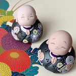 受注制作　お地蔵さんの置物(台付き)