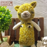 世界に一つのキーホルダー♪エジプトからにゃんこが連れてきたメジェド神さま✨