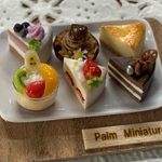 【再販】palm miniature＊小さなケーキのセット