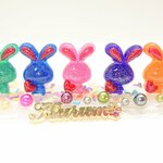 🐰カラフルウサギ🐰バックチャーム(再販可能)