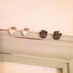 ♡ クラシカルな猫ピアス ♡
