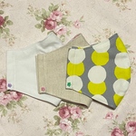 洗えるハンドメイド立体マスク 3枚セット【送料無料】