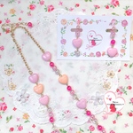 プリンセスセット♡ハート＊(キッズイヤリング・キッズネックレス・キッズアクセサリー・子供用アクセサリー)