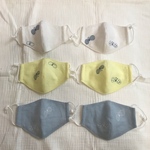 黄色chouchoの立体マスク
