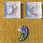 勾玉　レジン　シリコンモールド