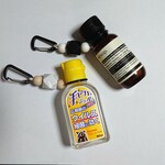 ハンドジェルホルダー★ベージュ×マーブル