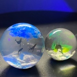 Wolfgang様専用ページ【空を渡る】30mm、【天空に舞うオルカ】