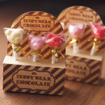 2018年☆テディベアチョコ（ピンクセット）E　ディスプレイBOXつき