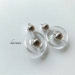 クリアサークル❁ピアス＆イヤリング