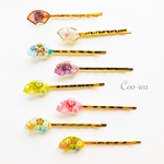 和柄 扇型ヘアピン【1本から販売☆】