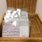 ♡リバティプリーツマスク♡抗菌マスク!ノーズワイヤー入り！リバティマスク