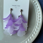 藤の花のイヤリング(ピアス)