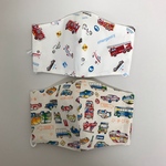 [Mサイズ] 子どもマスク2点セット、ダブルガーゼマスク　　#569