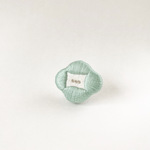 hana brooch / mini / 048 ( 刺繍ブローチ )